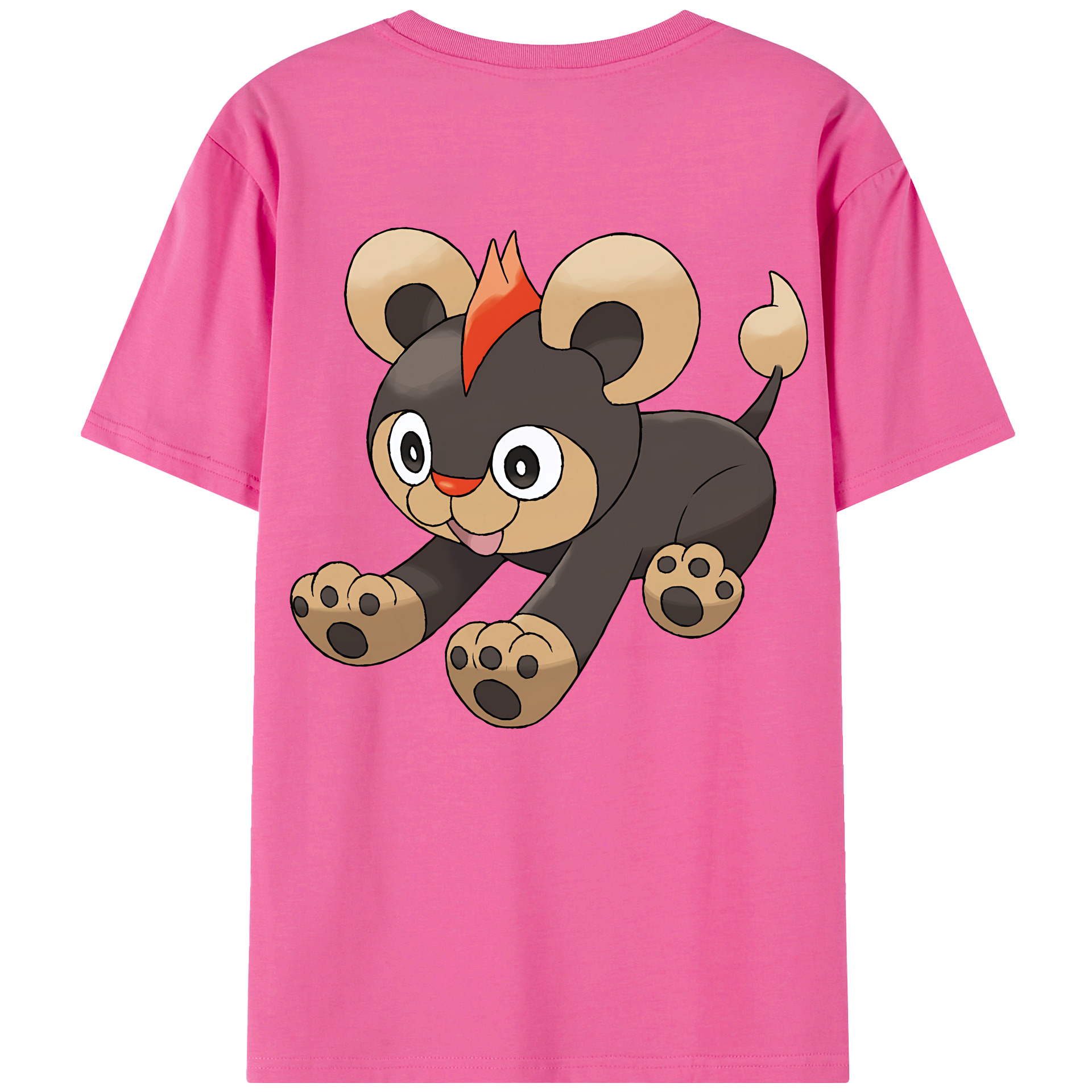（画像用） ポケットモンスター Pokémon レディース半袖Tシャツ(バックプリント)